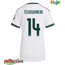 Camiseta Real Madrid Aurelien Tchouameni #14 Primera Equipación para mujer 2026-27 manga corta